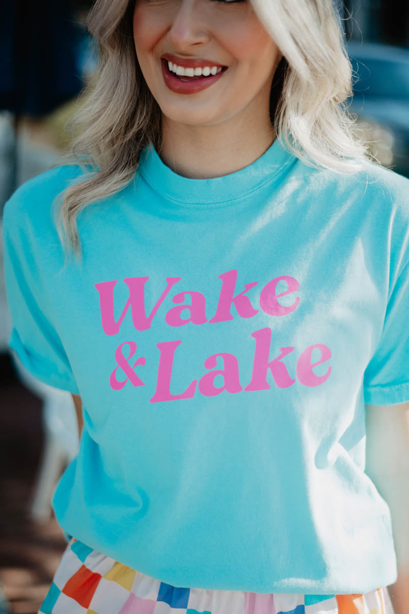 Wake & Lake Women's Tee - Katydid.com