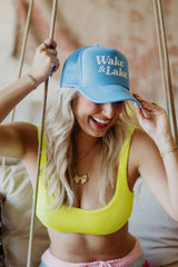 Wake & Lake Foam Trucker Hat