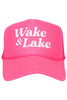 Wake & Lake Foam Hats