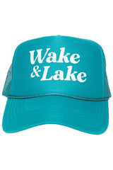 Wake & Lake Foam Trucker Hat