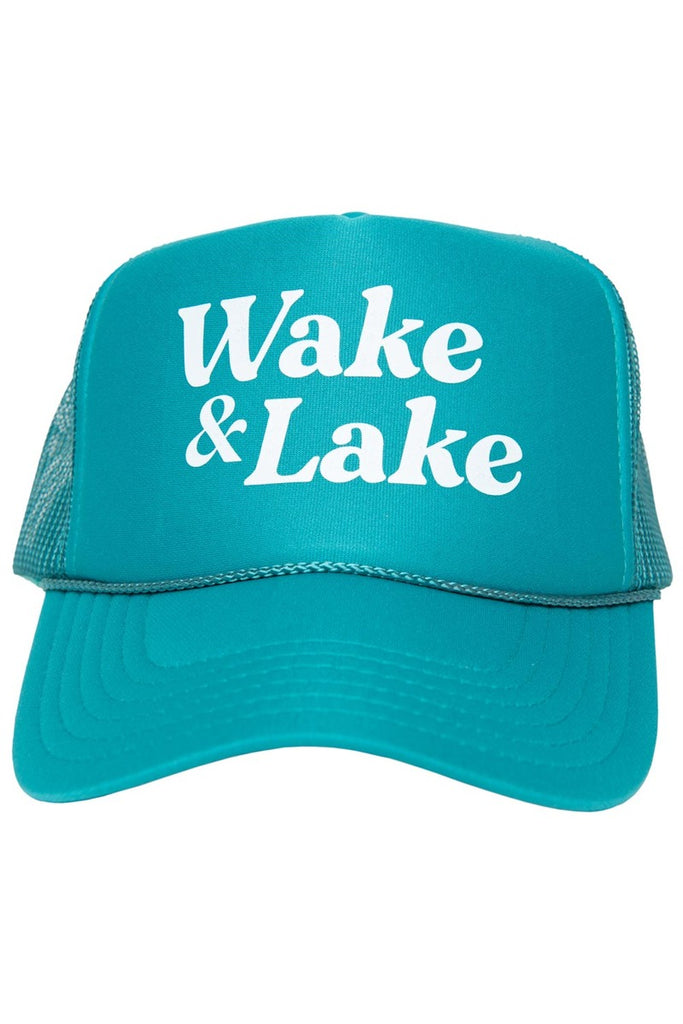 Wake & Lake Foam Trucker Hat