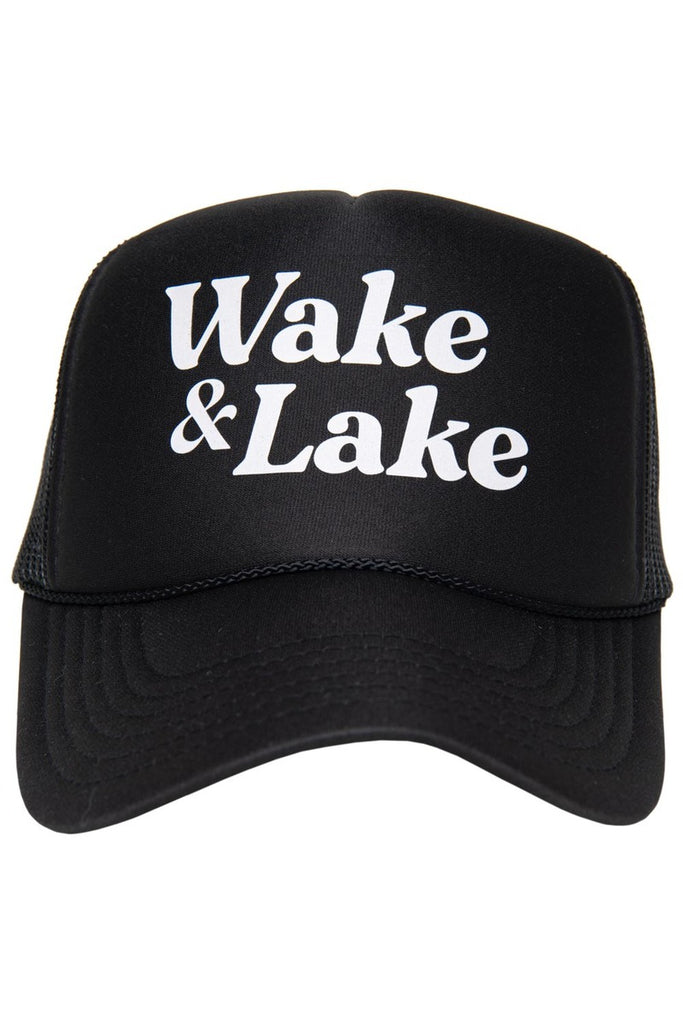 Wake & Lake Foam Trucker Hat