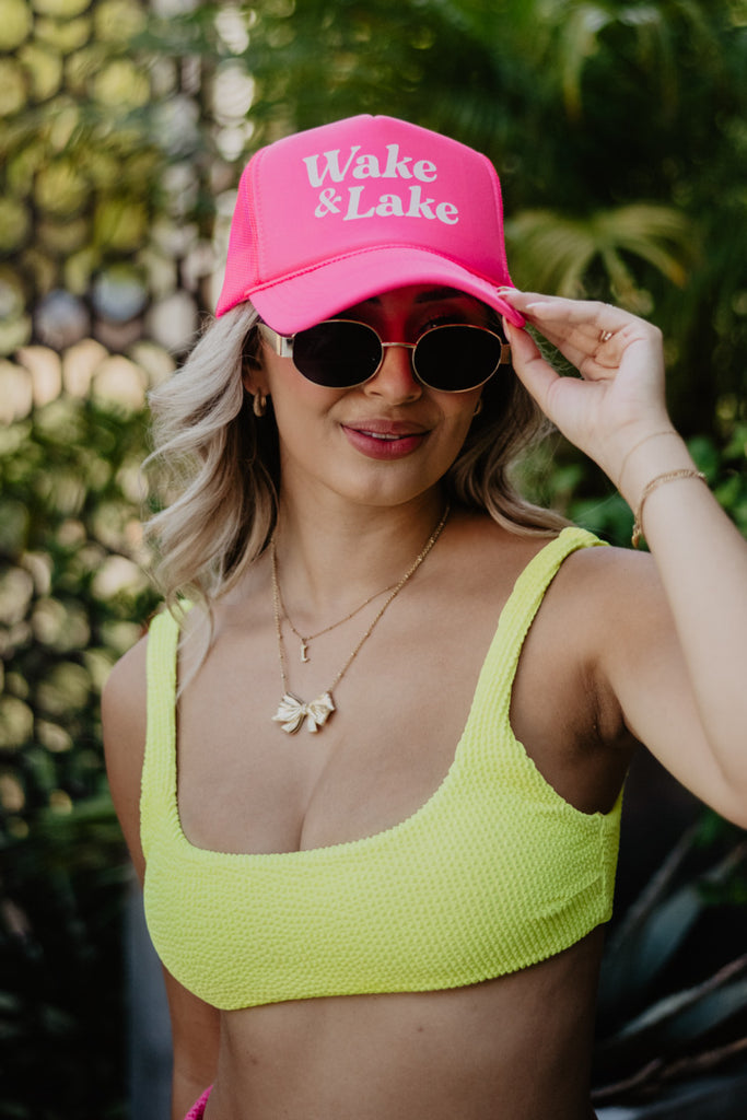 Wake & Lake Foam Trucker Hat