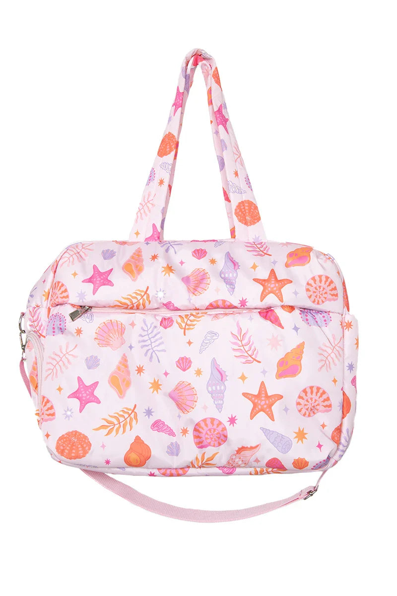 Beach Seashells Weekender Bag - Katydid.com