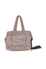 Brown Leopard Print Weekender Bag