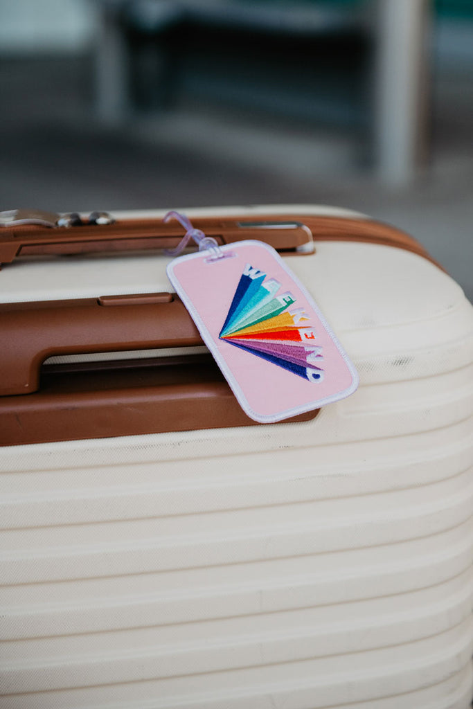 Weekend Rainbow Luggage Tags