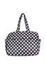 Black & White Polka Dot Weekender Bag