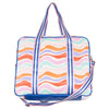 Retro Wave Colors Pattern Pickleball Bag