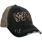WV West Virginia Leopard Women's Trucker Hat