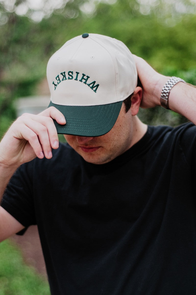 WHISKEY Upside Down Men's Trucker Hats Vintage