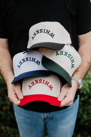 Light Blue Checkered Happy Face Vintage Hat