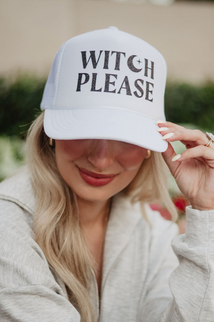 Witch Please Foam Trucker Hat