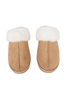 Sand Faux Fur Women's Slippers