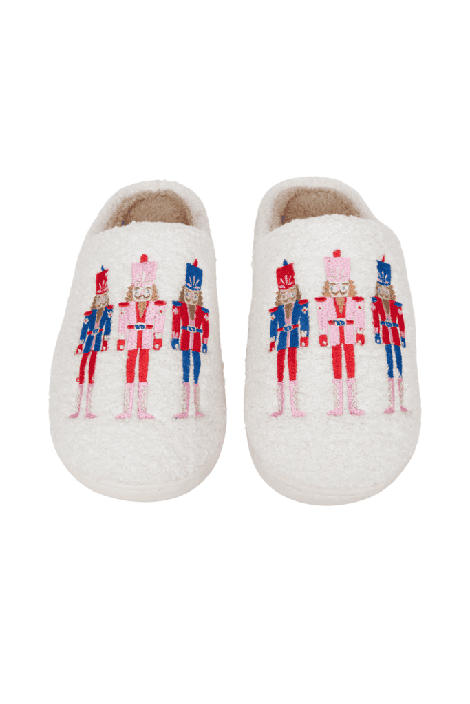 Nutcrackers Holiday Slippers Women