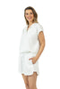 White Two Piece Scuba Set - Katydid.com