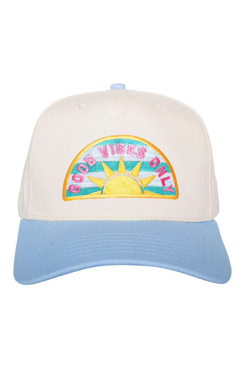 Good Vibes Only Patch Vintage Women's Hat - Katydid.com