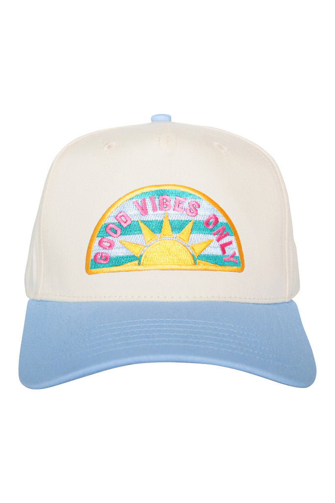 Good Vibes Only Patch Vintage Women's Hat