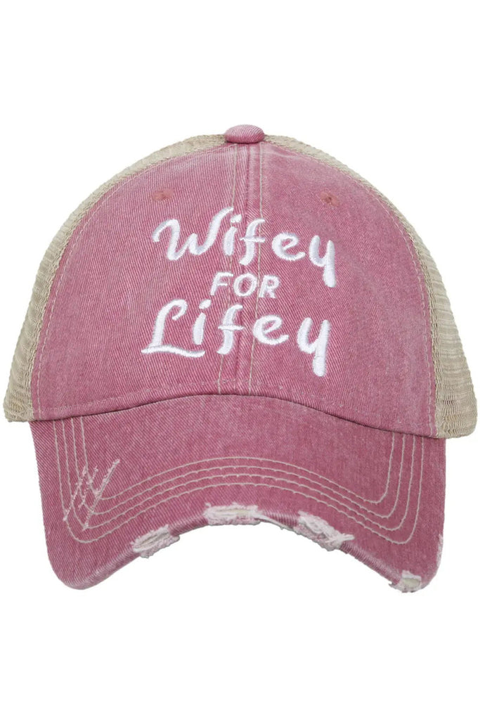 Wifey for Lifey Women's Trucker Hats