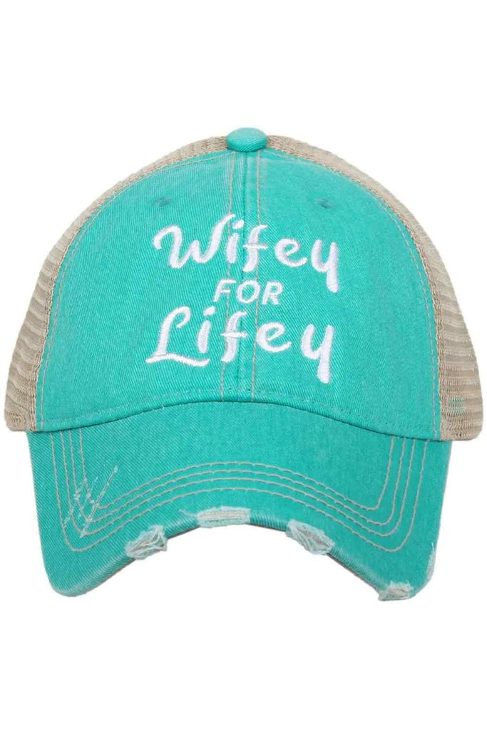 Wifey for Lifey Women's Trucker Hats