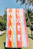 Wish You Were Here Quick Dry Beach Towels