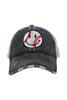 Baseball Happy Face Women's Trucker Hat