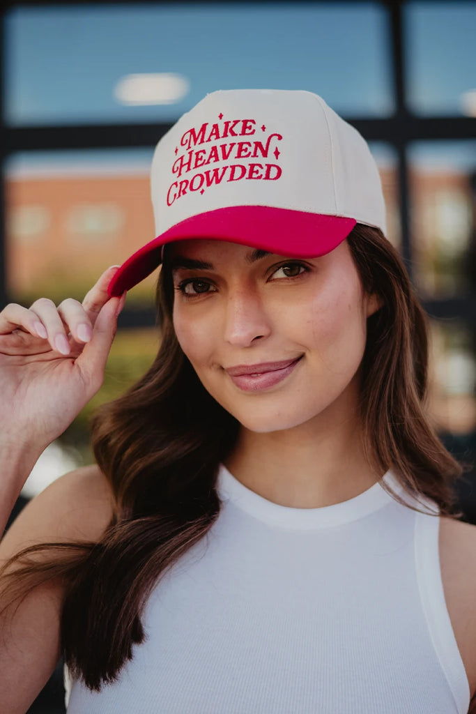 Make Heaven Crowded Cap Trucker Vintage