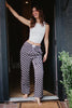Black & White Polka Dots Boxer Pants
