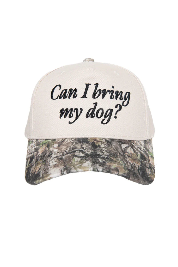 Can I Bring My Dog? Vintage Trucker Cap