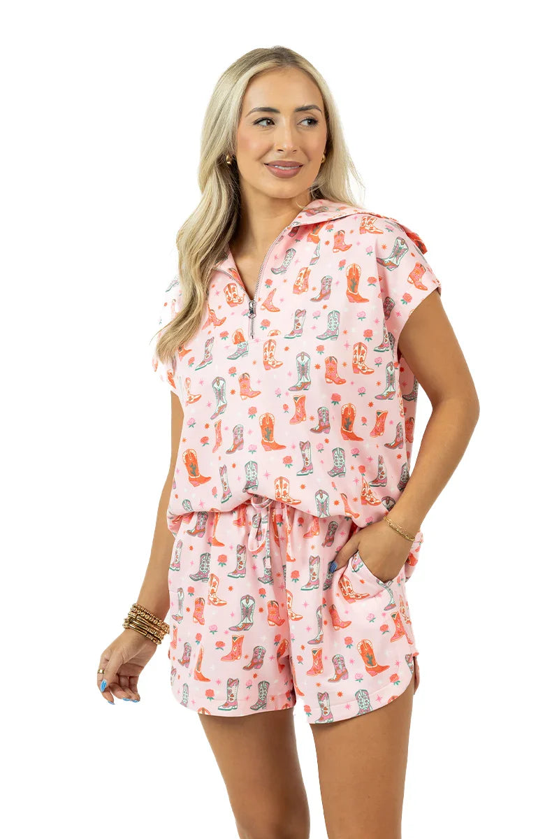 Boots & Roses Scuba Set Athletic Apparel