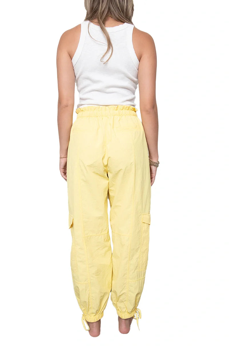 Yellow Women's Lightweight Joggers - Katydid.com