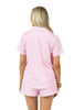 Light Pink Plaid Pajama Set - Katydid.com