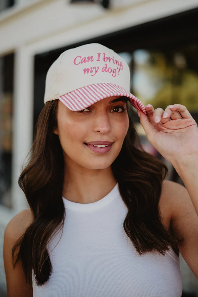 Can I Bring My Dog? Vintage Trucker Cap