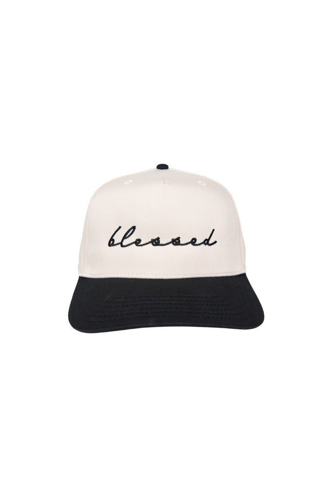 Blessed (Cursive) Two-Toned Hats
