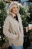Beige Lightweight Women's Quilted Jackets