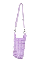 Light Purple Quilted Water Bottle Holder