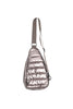 Bronze Metallic Crossbody Sling Bag