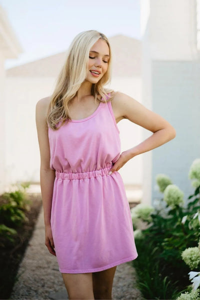Pink Short Summer Dress - Katydid.com