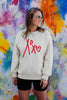 XOXO Heart Graphic Sweatshirt