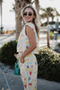 Italian Summer Linen Two-Piece Pant Set (Yellow) - Katydid.com