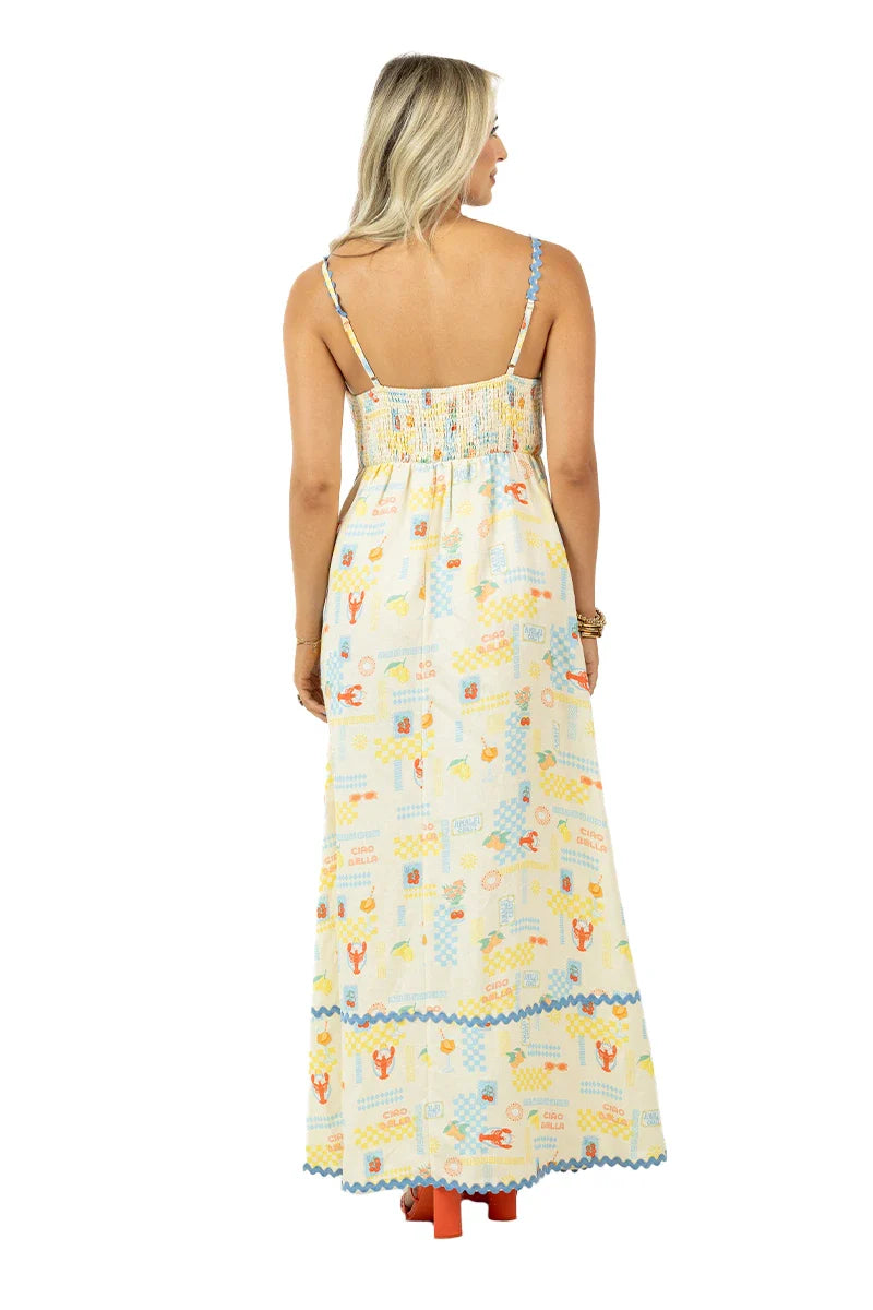 Yellow Italian Summer Maxi Dress | Linen Dress | Katydid Yellow Italian Summer Maxi Dress | Linen Dress | Katydid