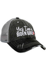 Yes I'm a Biden Girl Women's Trucker Hat