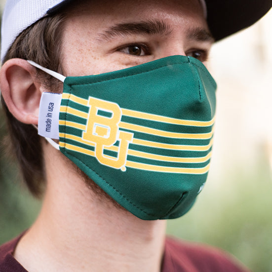 Baylor University BU Licensed Collegiate Face Mask