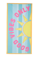 Good Vibes Only Quick Dry Beach Towels
