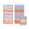 Good Vibes Repeat Pattern Quick Dry Towel