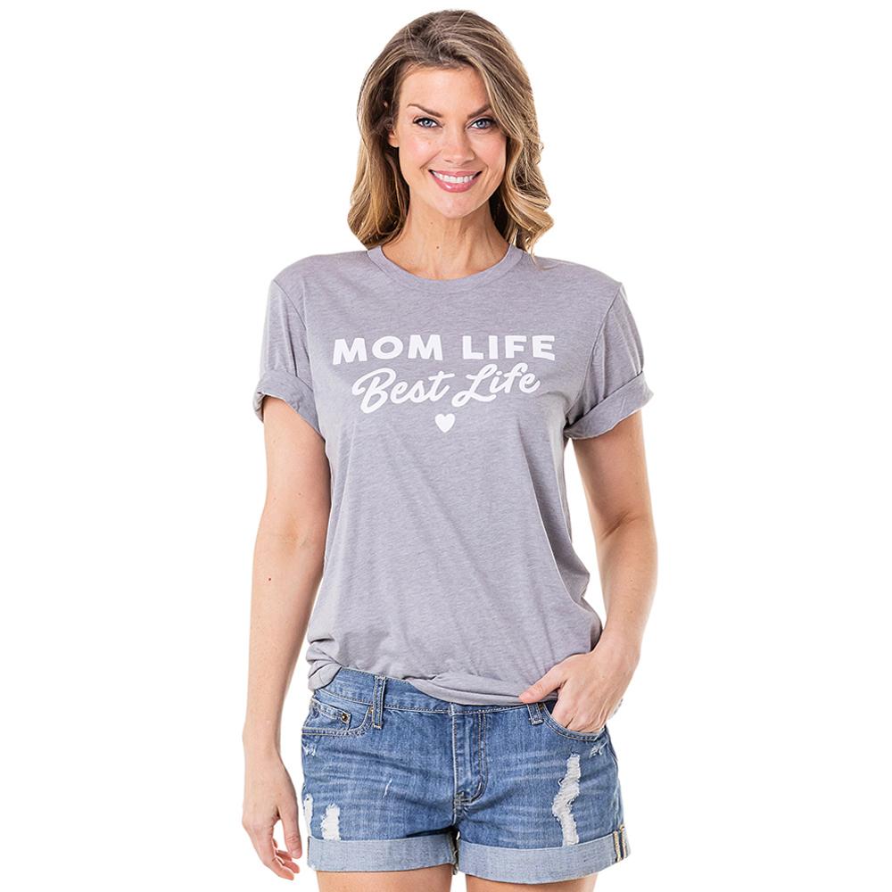 Katydid Mom Life Best Life Graphic T-Shirts - Katydid.com