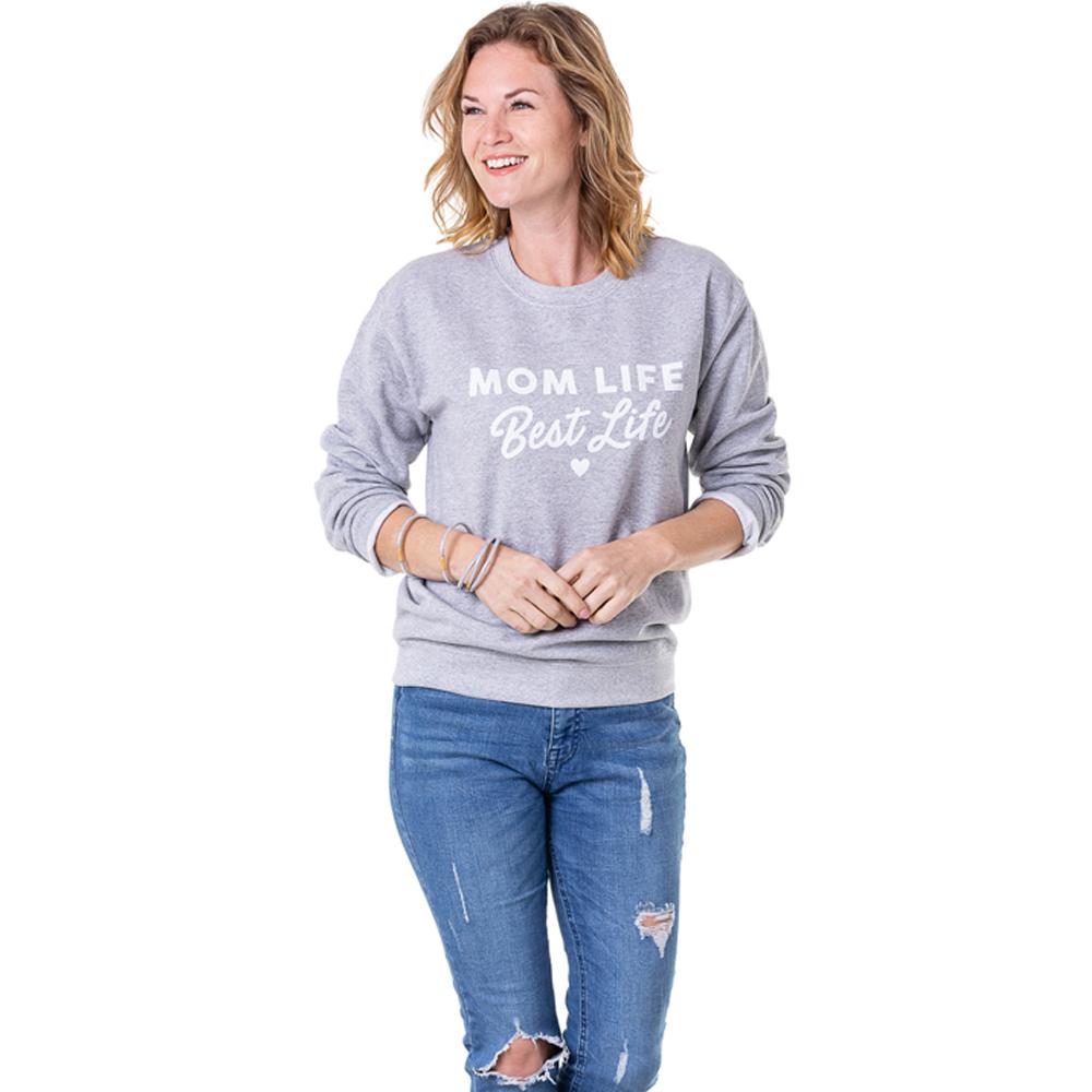 Katydid Mom Life Best Life Women's Sweatshirts - Katydid.com