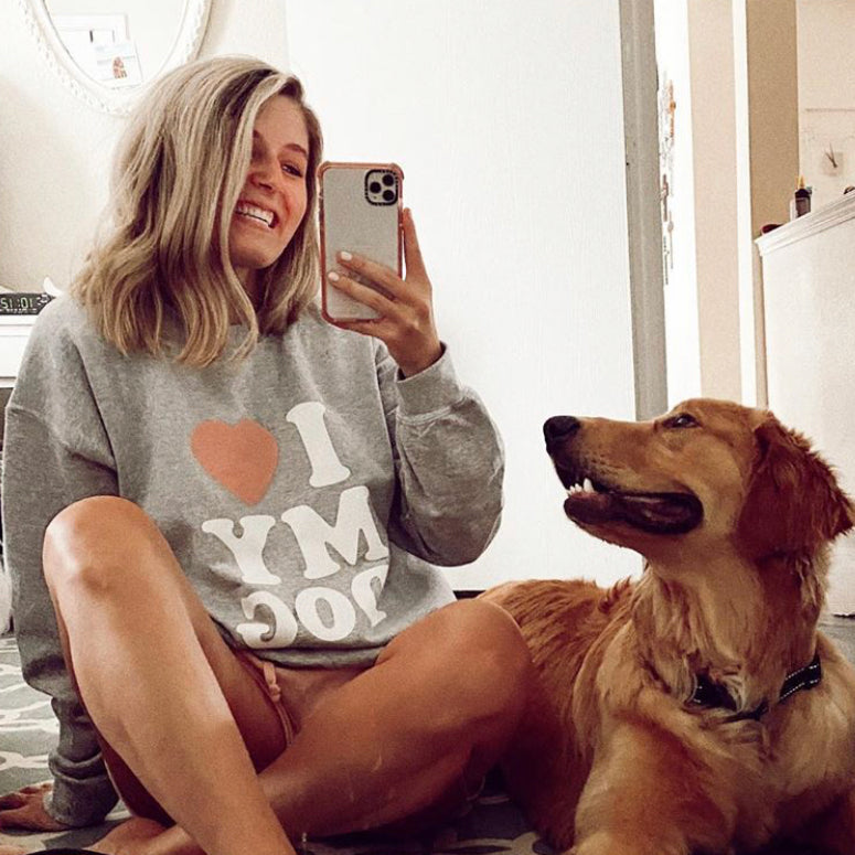 I Love My Dog Women's Sweatshirt