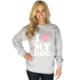 Katydid I Love My Dog Women's Sweatshirt - Katydid.com