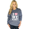 Katydid I Love My Cat Women's Sweatshirt - Katydid.com