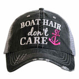 Boat Hair Don't Care Women's Trucker Hat